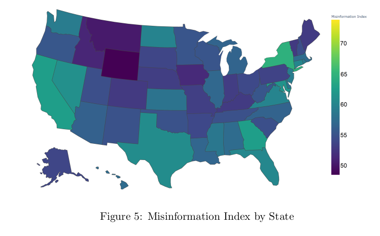 Map: Misinformation